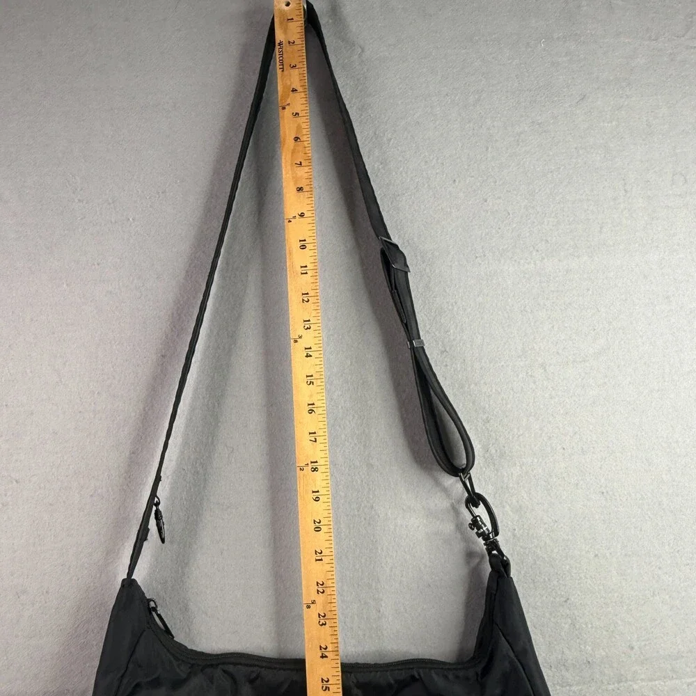 Pacsafe Citysafe 200 G2 Crossbody Bag Black Nylon RFID Safe Anti-Theft Travel - Picture 10 of 15